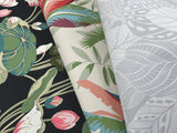 Lotus Pond Black & Pink Wallpaper with Botanical Lotus and Lily Pads Pattern - York GO8292