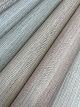 Fountain Grass Jade Faux Grasscloth Textured Prepasted Wallpaper - York GO8303