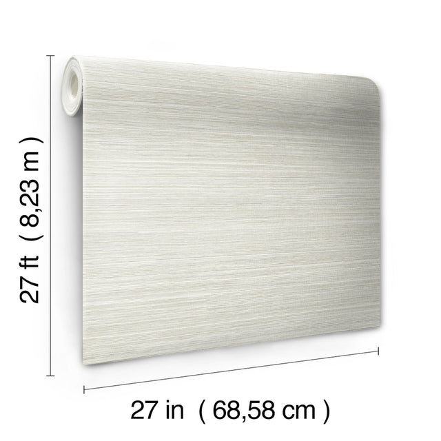 Fountain Grass Sand Faux Grasscloth Textured Wallpaper - York GO8306