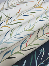 Chloe Vine Savanna Wallpaper with Striped Botanical Vine Pattern - York GO8326