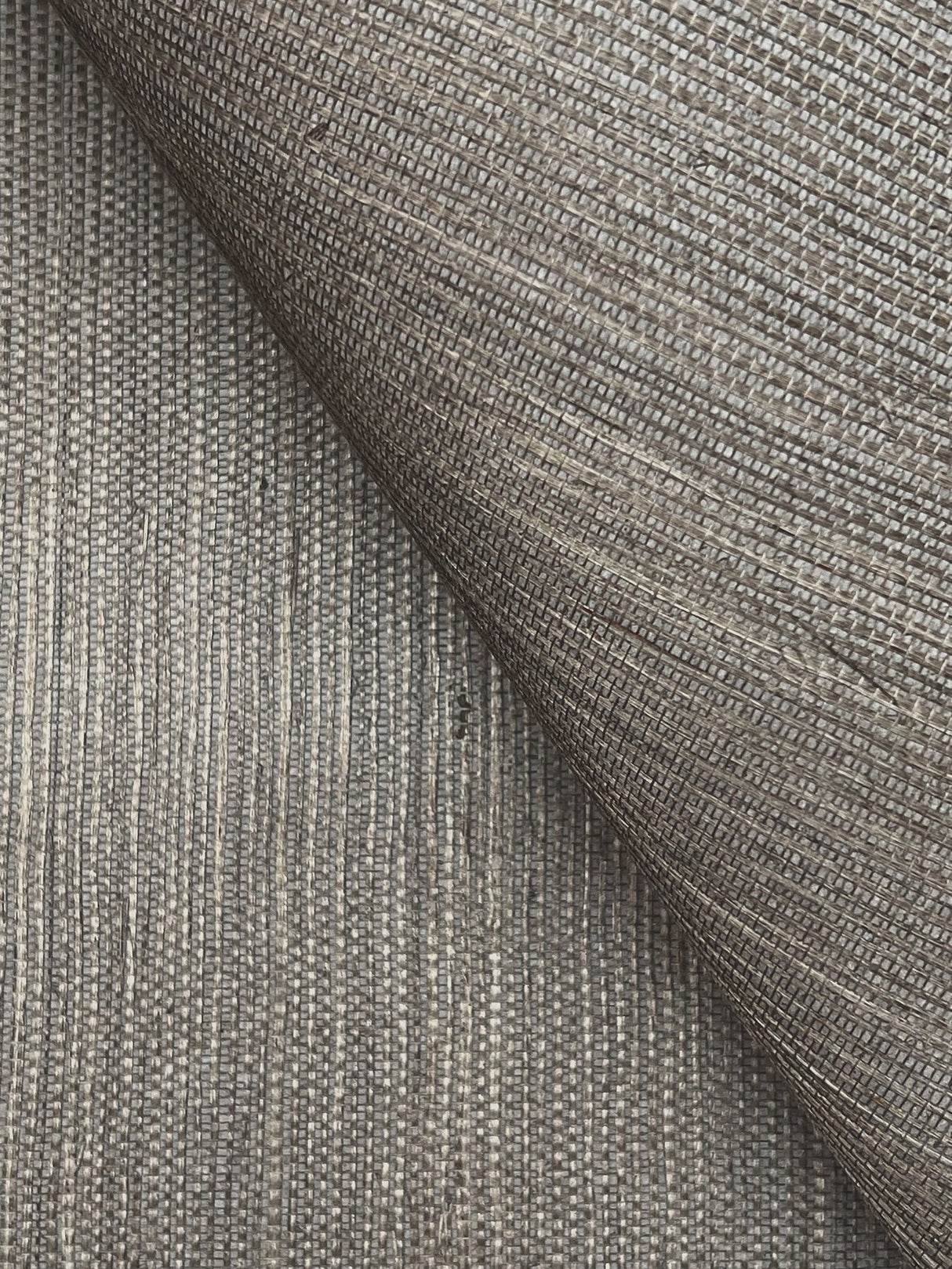 Maguey Sisal Truffle Grasscloth Wallpaper with Traditional Non Woven Backing - York GR1045NWFD