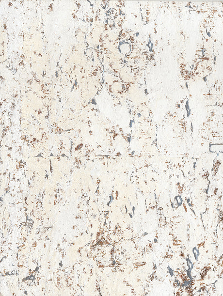Cork White Wallpaper by York Wallcoverings Ronald Redding - GR1092