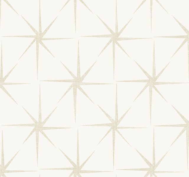 Evening Star Pearl Geometric Prepasted Wallpaper - York GR5942