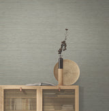 Painted Hemp Light Grey by Ronald Redding Grasscloth Wallpaper – York Designer Series GRL88020