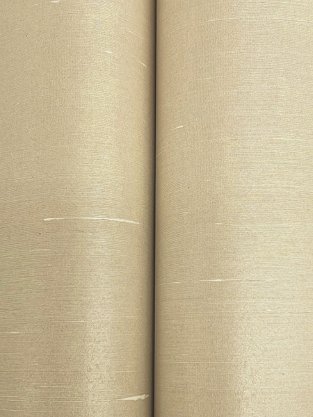 Silk Road Champagne by Ronald Redding Silk Weave Wallpaper – York Designer Series GRL88123