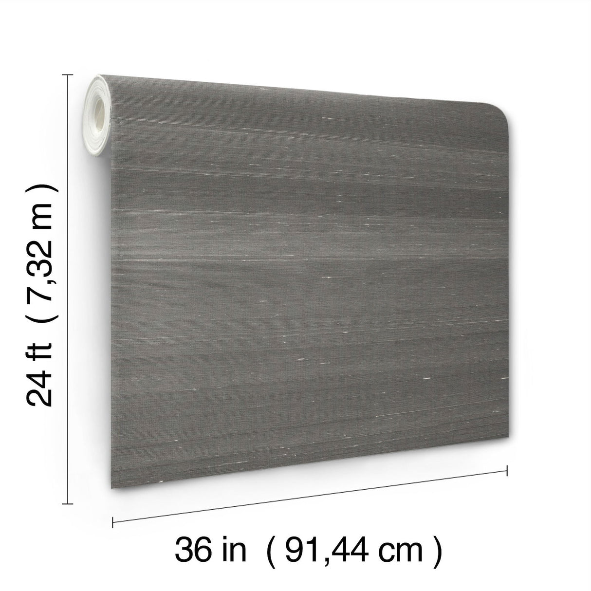 Silk Road Graphite by Ronald Redding Silk Weave Wallpaper – York Designer Series GRL88126
