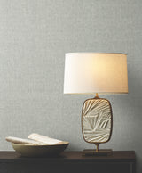 Sheer Linen Sparkling Ash by Ronald Redding Linen Wallpaper – York Designer Series GRL88130