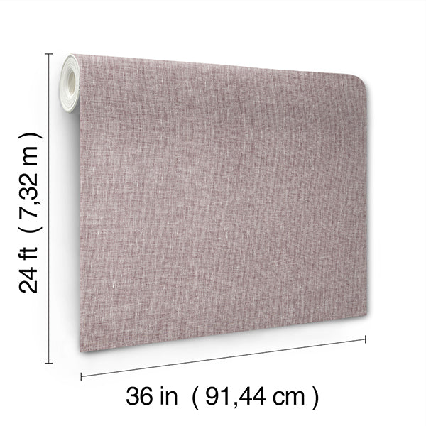 Sheer Linen Port by Ronald Redding Linen Wallpaper – York Designer Series GRL88132