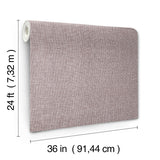 Sheer Linen Port by Ronald Redding Linen Wallpaper – York Designer Series GRL88132