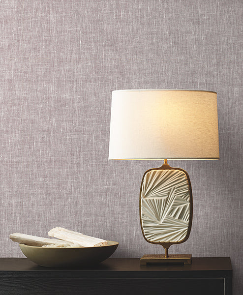 Sheer Linen Port by Ronald Redding Linen Wallpaper – York Designer Series GRL88132