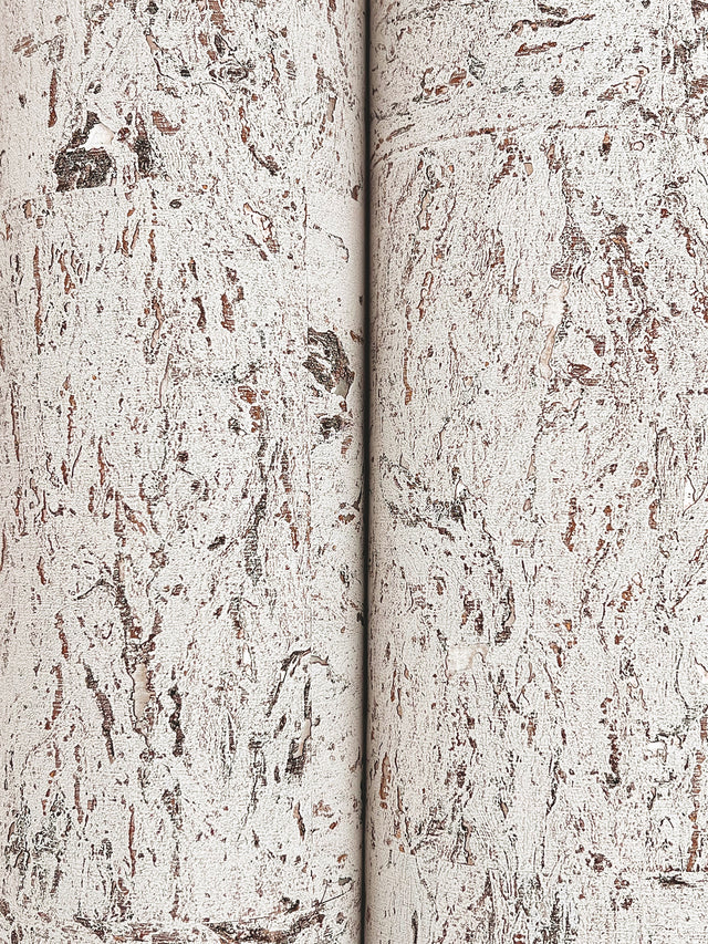 Caldera Cork Silver Birch by Ronald Redding Cork Wallpaper – York Designer Series GRL88203