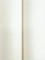 Satin Paperweave Bright White by Ronald Redding Paper Weave Grasscloth Wallpaper – York Designer Series GRL88318
