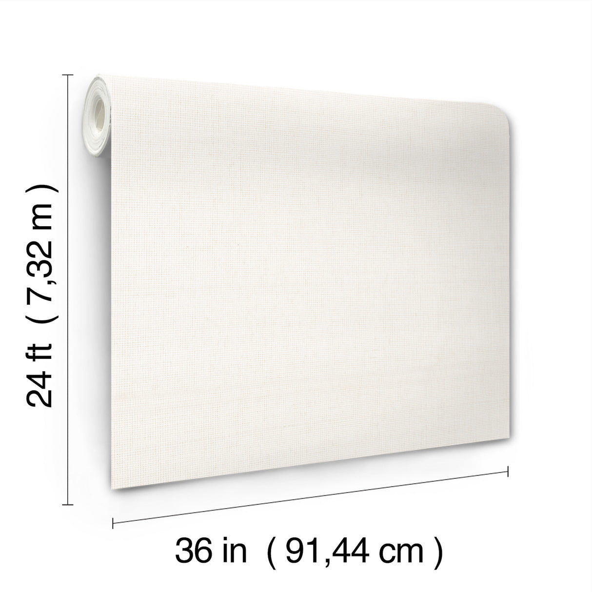 Satin Paperweave Bright White by Ronald Redding Paper Weave Grasscloth Wallpaper – York Designer Series GRL88318