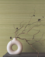 Smooth Abaca Moss by Ronald Redding Grasscloth Wallpaper – York Designer Series GRL88366
