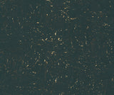 Caldera Cork Teal cork wallpaper with rose-gold flecks, 36 in x 24 ft roll