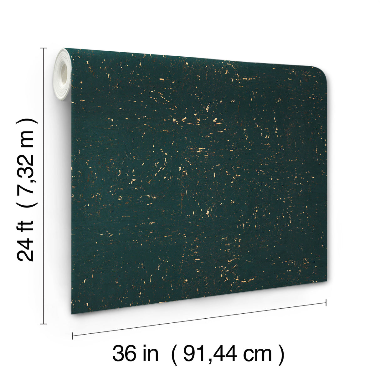 Caldera Cork Teal by Ronald Redding Cork Wallpaper – York Designer Series GRL88372