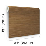 Multicolored Hemp Brown by Ronald Redding Grasscloth Wallpaper – York Designer Series GRL88376