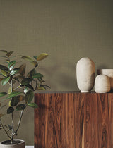 Jute Weave Moss by Ronald Redding Grasscloth Wallpaper – York Designer Series GRL88384