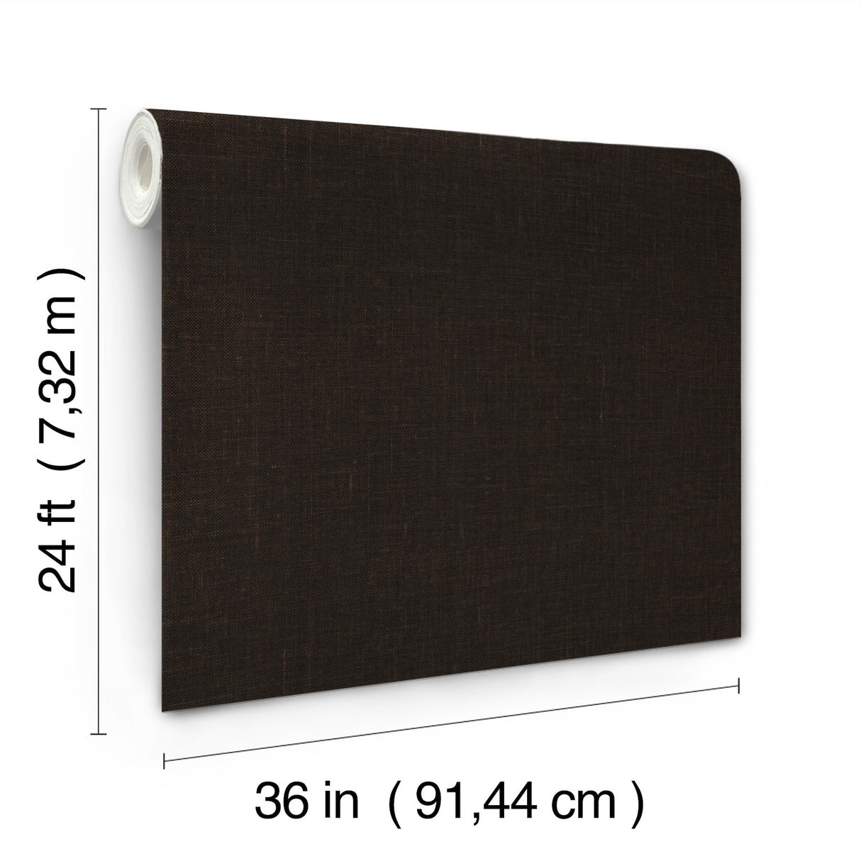 Jute Weave Brown by Ronald Redding Grasscloth Wallpaper – York Designer Series GRL88387