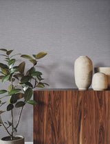 Linen Levels Dove by Ronald Redding Linen Weave Wallpaper – York Designer Series GRL88388