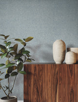 Check Paperweave Autumn Sky by Ronald Redding Paper Weave Grasscloth Wallpaper – York Designer Series GRL88396