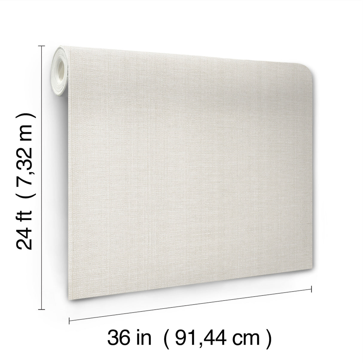 Airy Paperweave Silver Gray by Ronald Redding Paper Weave Wallpaper – York Designer Series GRL88399