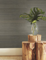 Tailored Abaca Walnut by Ronald Redding Abaca Grasscloth Wallpaper – York Designer Series GRL88407