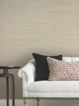 Maguey Sisal Sand by Ronald Redding Grasscloth Wallpaper – York Designer Series GRL88463