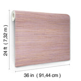 Multicolored Hemp Rose Bisque by Ronald Redding Grasscloth Wallpaper – York Designer Series GRL88470