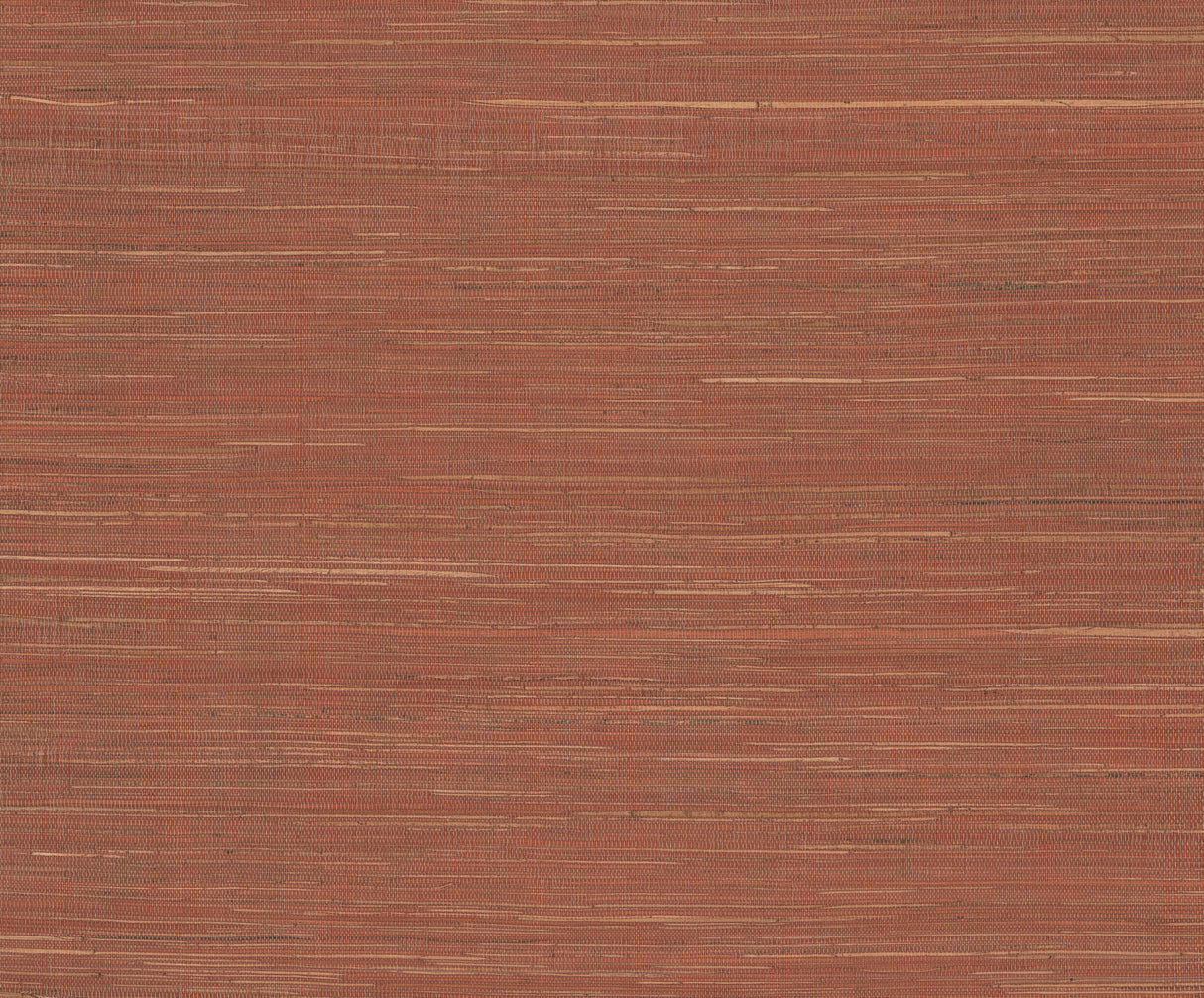 Multicolored Hemp Sunset grasscloth wallpaper by Ronald Redding