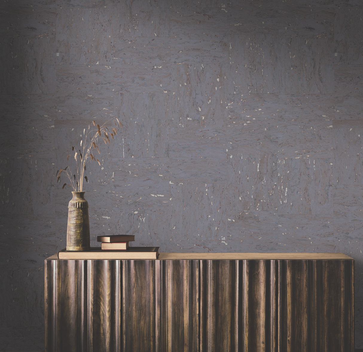 Caldera Cork Haze by Ronald Redding Natural Cork Wallpaper – York Designer Series GRL88476