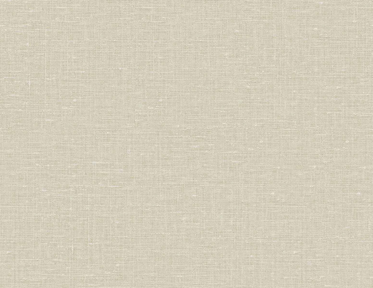 Nomi tan faux linen texture wallpaper by Seabrook Designs