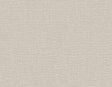 Nomi wallpaper in Alba Beige featuring a matte faux linen texture