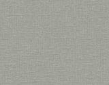 Ash gray faux linen texture wallpaper close-up