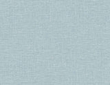 Nomi Frost faux linen texture wallpaper in a matte finish.