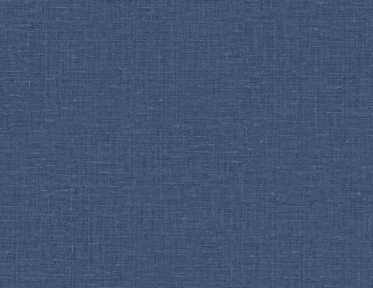 Nomi Ocean faux linen texture vinyl wallpaper