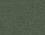 Olive faux linen texture vinyl wallpaper