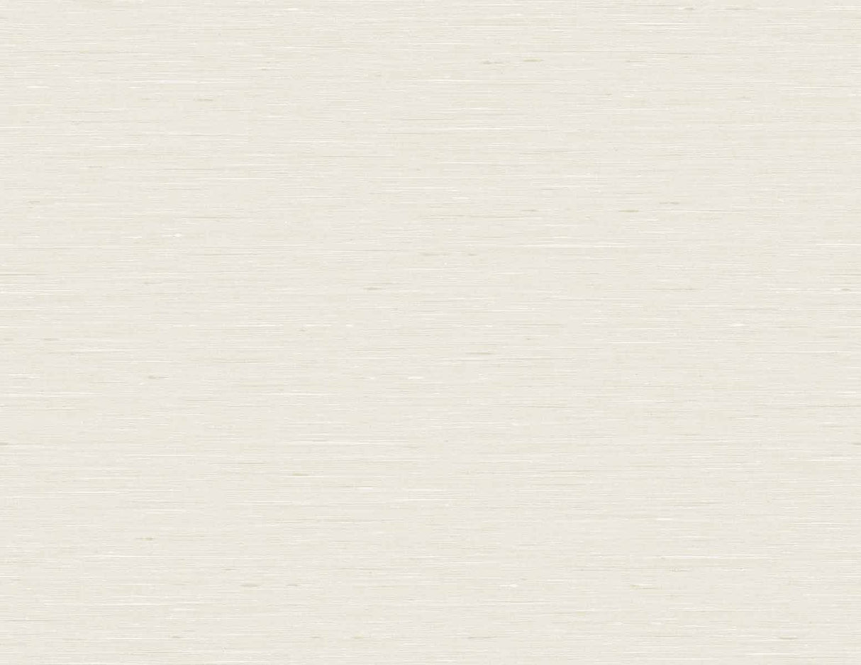 Cream faux silk texture wallpaper with a matte finish