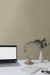 Bangkok Mocha by Seabrook Designs Faux Silk Vinyl Wallpaper – Seabrook Designs GT30107
