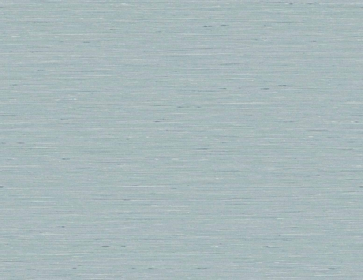 Bangkok sky blue faux silk texture wallpaper