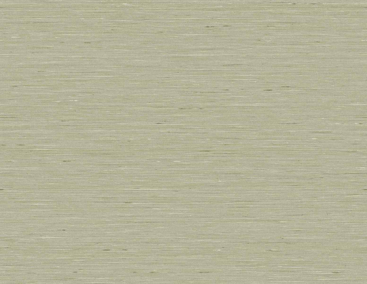 Seabrook Designs Bangkok GT30119 faux silk texture wallpaper in Fall Green