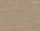 Libeco faux linen texture wallpaper in cinnamon brown