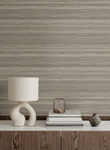 Meiya Soapstone by Linen & Silk Textures Textured Stria Vinyl Wallpaper – Seabrook Designs GT30407