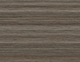 Peppercorn striated linen-look textured wallpaper in charcoal and gray tones.