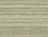 Meiya wallpaper in Seagrass colorway with horizontal stria texture