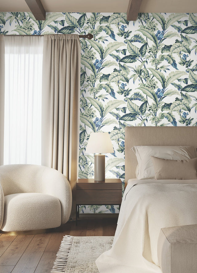 Mystic Isle Multicolor Wallpaper with Tropical Eclectic Pattern - York GT4502