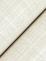 Bordeaux Ivory Wallpaper with Woven Texture Weaves Pattern - York GT4508