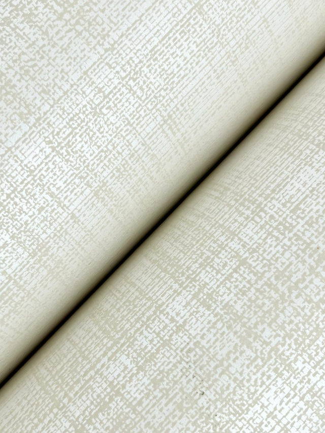 Bordeaux Beige Wallpaper with Raised Ink Weave Texture - Ronald Redding GT4509