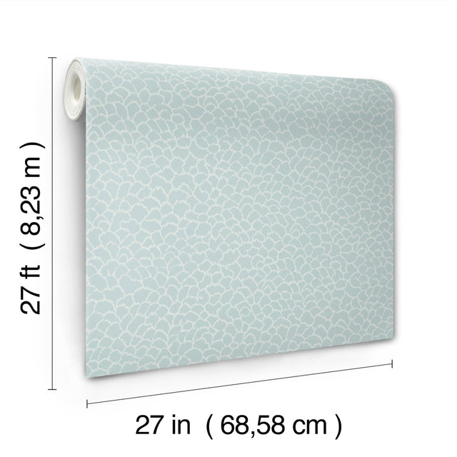 Nadie Blue Textured Abstract Wallpaper - York GT4572