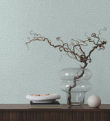 Nadie Blue Textured Abstract Wallpaper - York GT4572